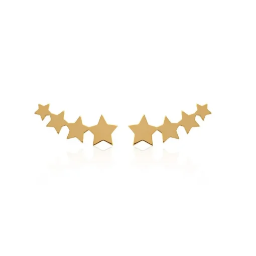 Boucles d'oreille femme plaqué or - Y5YYY00