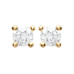 Boucles d'oreille femme plaqué or - Y5055Z03