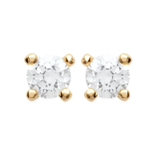 Boucles d'oreille femme plaqué or - Y5055Z03