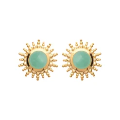 Boucles d'oreille femme plaqué or - Y56YZ50