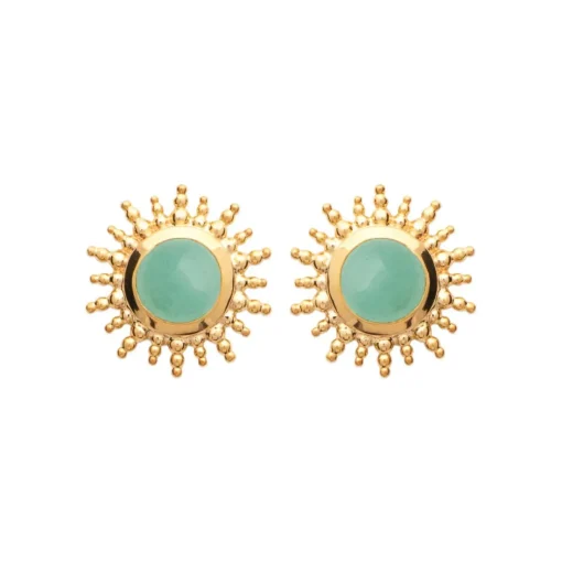 Boucles d'oreille femme plaqué or - Y56YZ50