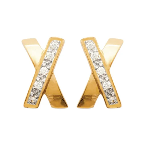 Boucles d'oreille femme plaqué or - Y3Y6UZZ
