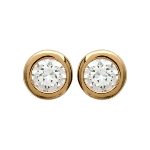 Boucles d'oreille femme plaqué or - Y5ZZ5Z04