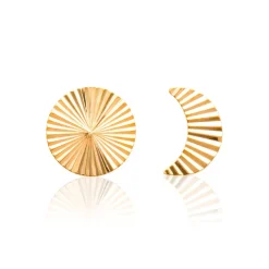 Boucles d'oreille femme plaqué or - Y54U300