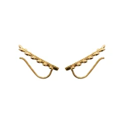 Boucles d'oreille femme plaqué or - Y5ZWU00