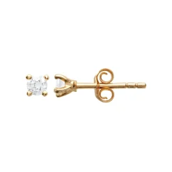 Boucles d'oreille femme plaqué or - Y5055Z03