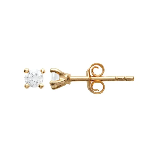Boucles d'oreille femme plaqué or - Y5055Z03