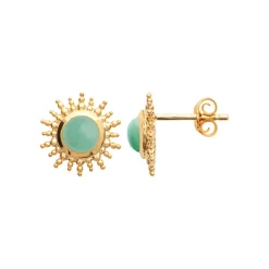 Boucles d'oreille femme plaqué or - Y56YZ50