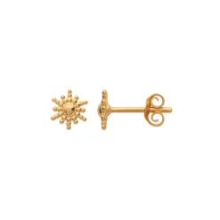 Boucles d'oreille femme plaqué or - Y556300