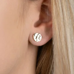 Boucles d'oreille femme plaqué or - Y55YW00