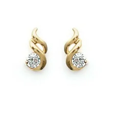 Boucles d'oreille femme plaqué or - Y4363Z0