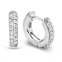 Boucles d'oreille Silver Créoles 7210ZI