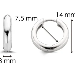 Boucles d'oreille Silver Ti Sento 7210SI