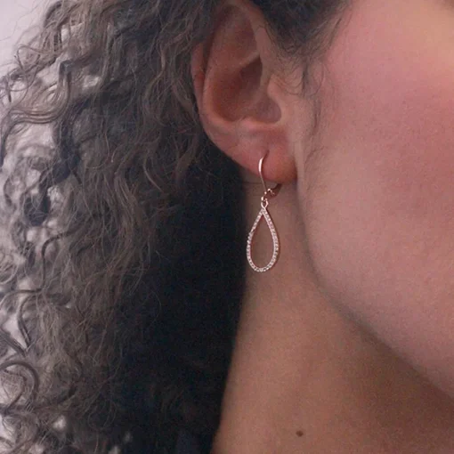 Boucles d'oreilles Femme MYC-Paris - Laiton Doré Rose