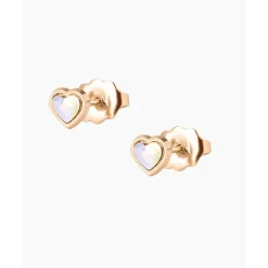 Boucles d'oreilles A59176 Les Interchangeables - Boucles d'oreilles Coeur Blanc