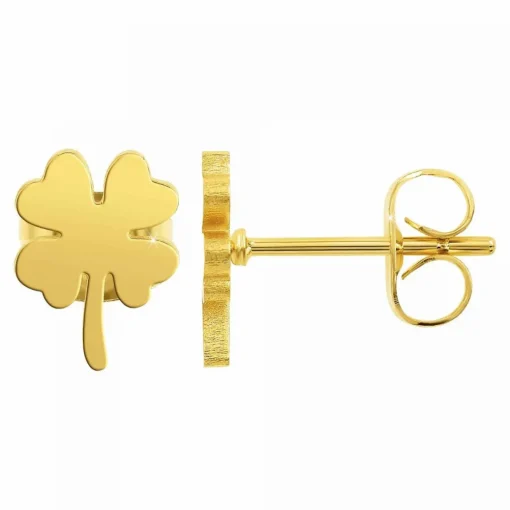 Boucles d'oreilles Angèle M B2327-DORE - Acier Doré