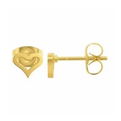 Boucles d'oreilles Angèle M B2331-DORE - Acier Doré