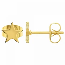 Boucles d'oreilles Angèle M B2320-DORE - Acier Doré