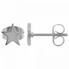 Boucles d'oreilles Angèle M - B2320-ARGENT Acier Argent