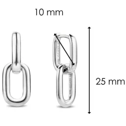Boucles d'oreilles Anneaux femme Ti Sento Bijoux - Wonders of past and future