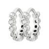 Boucles d'oreilles créoles argent fantaisie 10mm Maison de la Bijouterie Z63V5Z0