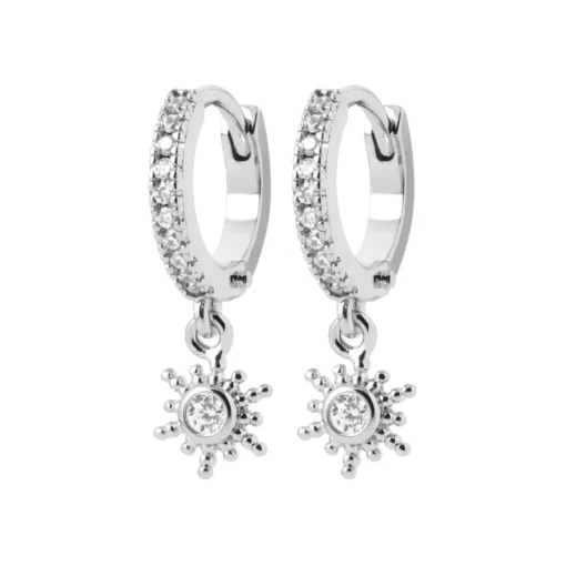 Boucles d'oreilles créoles argent fantaisie 10mm Maison de la Bijouterie Z63V0Z0