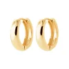 Boucles d'oreilles créoles plaqué or fantaisie 16mm Maison de la Bijouterie Y6560Z6