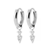 Boucles d'oreilles créoles argent fantaisie 12mm Maison de la Bijouterie Z643YZ0