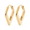 Boucles d'oreilles créoles plaqué or fantaisie 15mm Maison de la Bijouterie Y653600