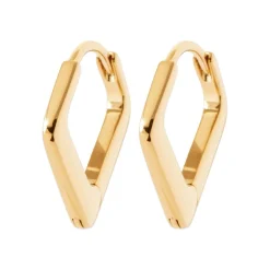 Boucles d'oreilles créoles plaqué or fantaisie 15mm Maison de la Bijouterie Y653600