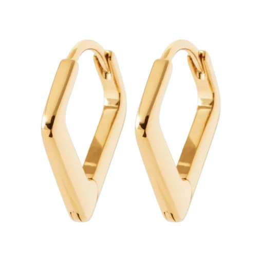 Boucles d'oreilles créoles plaqué or fantaisie 15mm Maison de la Bijouterie Y653600