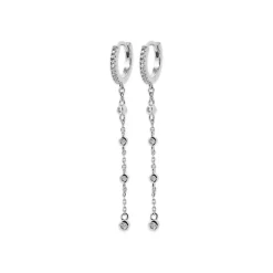 Boucles d'oreilles créoles argent fantaisie 10mm Maison de la Bijouterie Z64Z4Z0