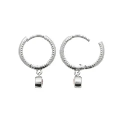 Boucles d'oreilles créoles argent fantaisie 12mm Maison de la Bijouterie Z63U3Z0