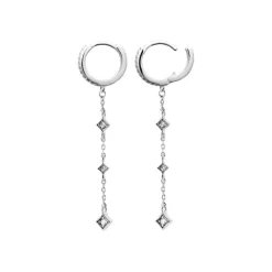 Boucles d'oreilles créoles argent fantaisie 10mm Maison de la Bijouterie Z64Z3Z0