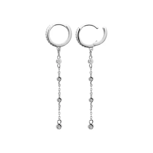 Boucles d'oreilles créoles argent fantaisie 10mm Maison de la Bijouterie Z64Z4Z0