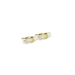 Boucles d'oreilles DIDYMA IL3 - Acier Doré