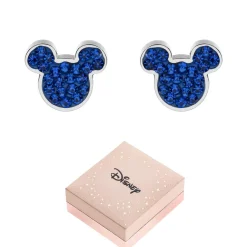 Boucles d'oreilles Disney - Mickey orné de Cristaux scintillants