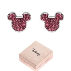 Boucles d'oreilles Disney - Mickey ornées de Cristaux scintillants