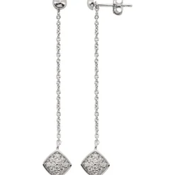 Boucles d'oreilles Ella Argenté