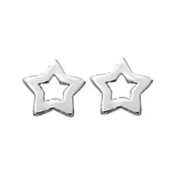 Boucles d'oreilles Etoiles en Argent