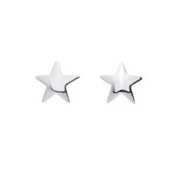 Boucles d'oreilles Etoiles Or 375/1000 blanc (9K)