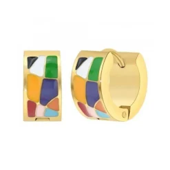 Boucles d'oreilles Femme Angèle M B1855-DORE