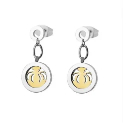 Boucles d'oreilles Femme Edforce 23-0022-E - Acier Argenté