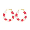 Boucles d'oreilles Femme Edforce 280-0035-E - Acier Doré