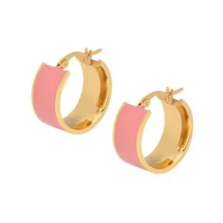 Boucles d'oreilles Femme Edforce 253-0139-E - Acier Doré