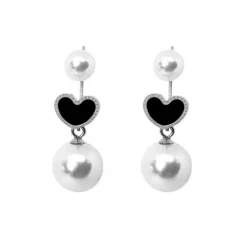 Boucles d'oreilles Femme Edforce 373-0010-E - Acier Argenté