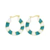 Boucles d'oreilles Femme Edforce 280-0036-E - Acier Doré
