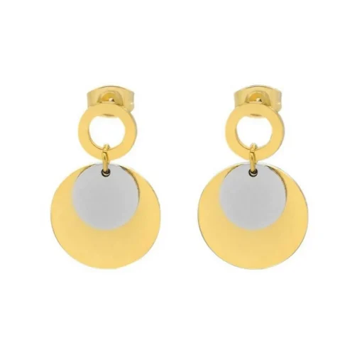 Boucles d'oreilles Femme Edforce 503-0007-E - Acier Doré