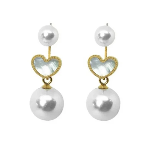 Boucles d'oreilles Femme Edforce 373-0009-E - Acier Doré