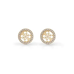 Boucles d'oreilles Femme Guess Bijoux - JUBE02161JWYG STUDS PARTY Acier Doré